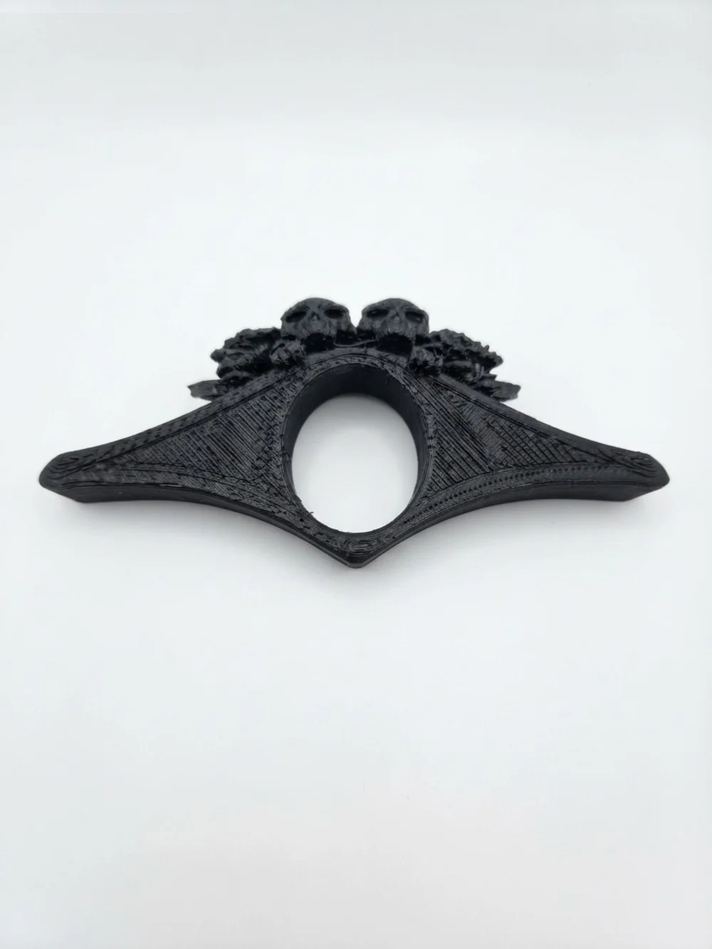 NEW Gothic Triple Skull & Rose 3D Printed Page Holder (0303 0304)